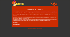 Desktop Screenshot of kalifoo.fr